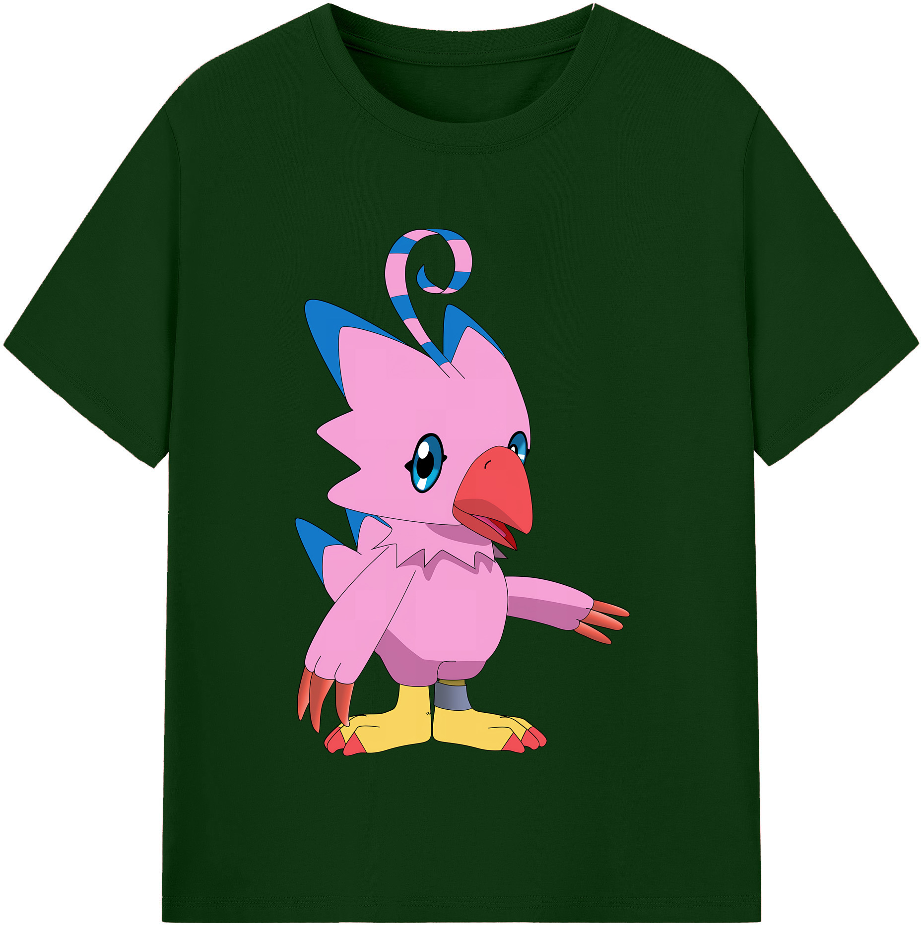 （画像用） Digimon デジタルモンスター/デジモン 綿100％半袖Tシャツ（フロントプリント）